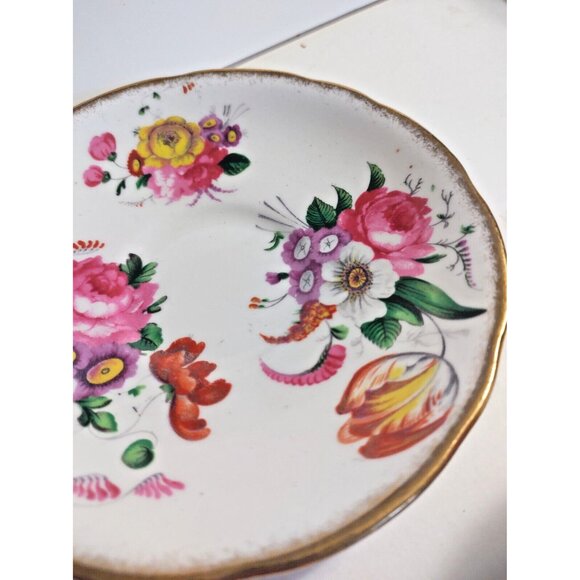 Royal Stafford England Tea Cup & Saucer set #1841 Floral Bouquet - Picture 10 of 16